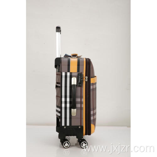 Printed upright caster EVA  Luggage